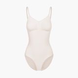 cfab Bodysuit met corrigerende shapewear en slipje - Zand - M
