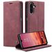 Merkloos Samsung Leren Wallet Case voor Samsung Galaxy A26 5G met Kaartslots