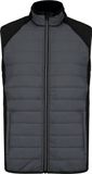 Proact Sportbodywarmer met waterafstotende behandeling Grey/Black - XS