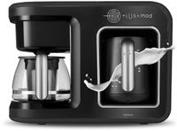 Karaca Hatır Plus Mod 5 in 1 Essential Koffiezetapparaat – Turks Koffieapparaat & Filterkoffie – Zwart/Chroom – 1385W