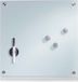 Zeller Present Mini whiteboard magnetisch wit 40 x 40 cm