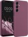 kwmobile metallic telefoonhoesje van TPU - geschikt voor Samsung Galaxy A16 5G - Flexible case voor smartphone - In metallic lila