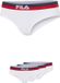FILA - Gekleurde Waistband Urban Brief | 3-Pack | Dames Slip | Maat S - Wit