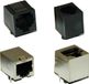 encitech RJJ-88NF-V 2101-0110-13 Bus, montage vertical Nombre de pôles 8P8C Noir 1 pièce(s)