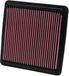 K&N Vervangingsluchtfilter compatibel met Chrysler 300C / Lancia Thema/Subaru Forester, Impreza, Legacy, Outback, Tribeca, XV, XV Crosstrek (excl. Hybrid) (33-2304)