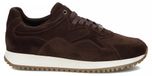 Filippo Homme Chaussures basses d'hiver à lacets en cuir naturel marron