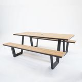 Vita Massa Picknicktafel Rechthoekig Picknickset