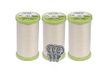 Coats & Clark Handquilten Naaigaren Katoen Bedekt Polyester 300 Yards S960 3 Pack Bundel met 3 Bella's Crafts Naaldthreaders (natuurlijk)