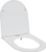 vidaXL Abattant de toilette blanc 47 x 36 x 3,4 cm Duroplast