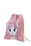 Samsonite Sammies - Unicorn Tess Gymtas voor Kinderen 37 cm, Sporttas voor Meisjes met Trekkoord, Lichte Gymtas voor School, Sport & Vrije Tijd