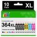 HP 10-pack 364XL cartouches d'encre pour Deskjet, Officejet et Photosmart