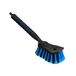 ToM PaR Autowasborstel I Waterborstel I Autowasborstel met wateraansluiting I Snelsluiting voor de waterklep I Dichte borstelharen I Comfortabele handgreep | Tuin | Lengte: 44 cm I Blauw