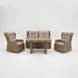 VITA Ibiza loungeset rattan 4dlg