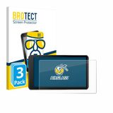 BROTECT Screenprotector 3 Stuks voor Garmin zumo XT3 6" Beschermglas transparant