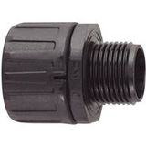 HellermannTyton 166-21022 HG13-S-M12 Gaine de fixation Noir M12 9.80 mm Droit 1 pièce(s)