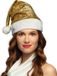 Boland Kerstmuts Goud - Één maat - Volwassenen - Unisex - Kerst