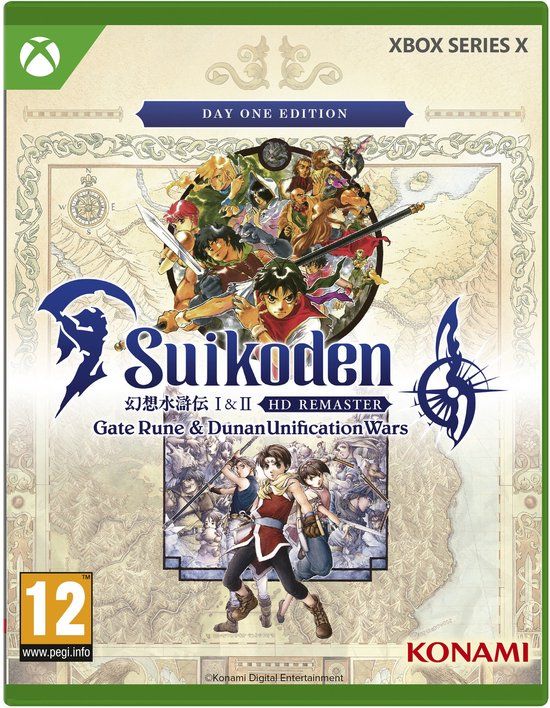 Suikoden 1 & 2 HD Remake - Xbox Series X - Standard Edition - Blu-ray