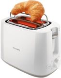 PHILIPS HD2581/00 Daily Collection Toaster, 2 Slices, 830W, White