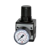 Riegler Precisiedrukregelaar »multifix«, incl. manometer, BG 3, G 1/2, PE max. 16 bar, Med.-omgevingstemp. Maximale 60 °C, regelaar. 0,5-10 bar.