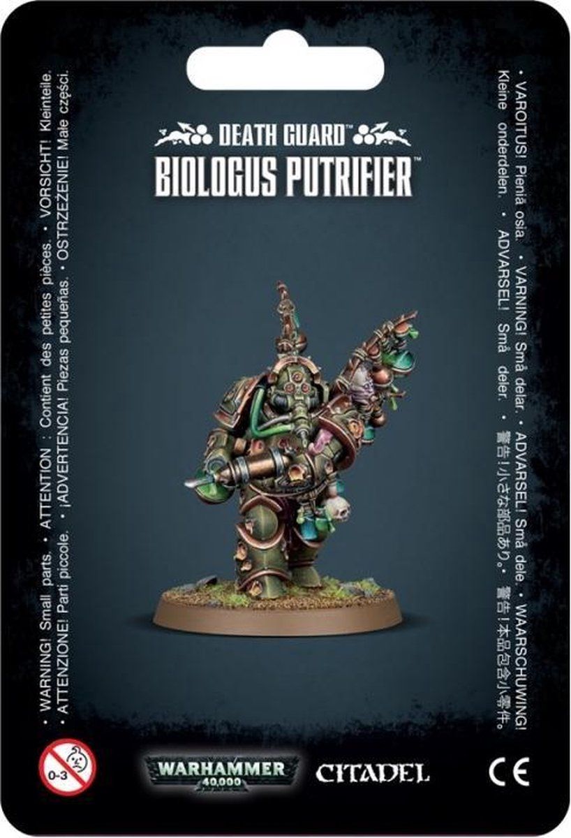 Games Workshop Death Guard Biologus Putrifier - Plastic - 5011921153626