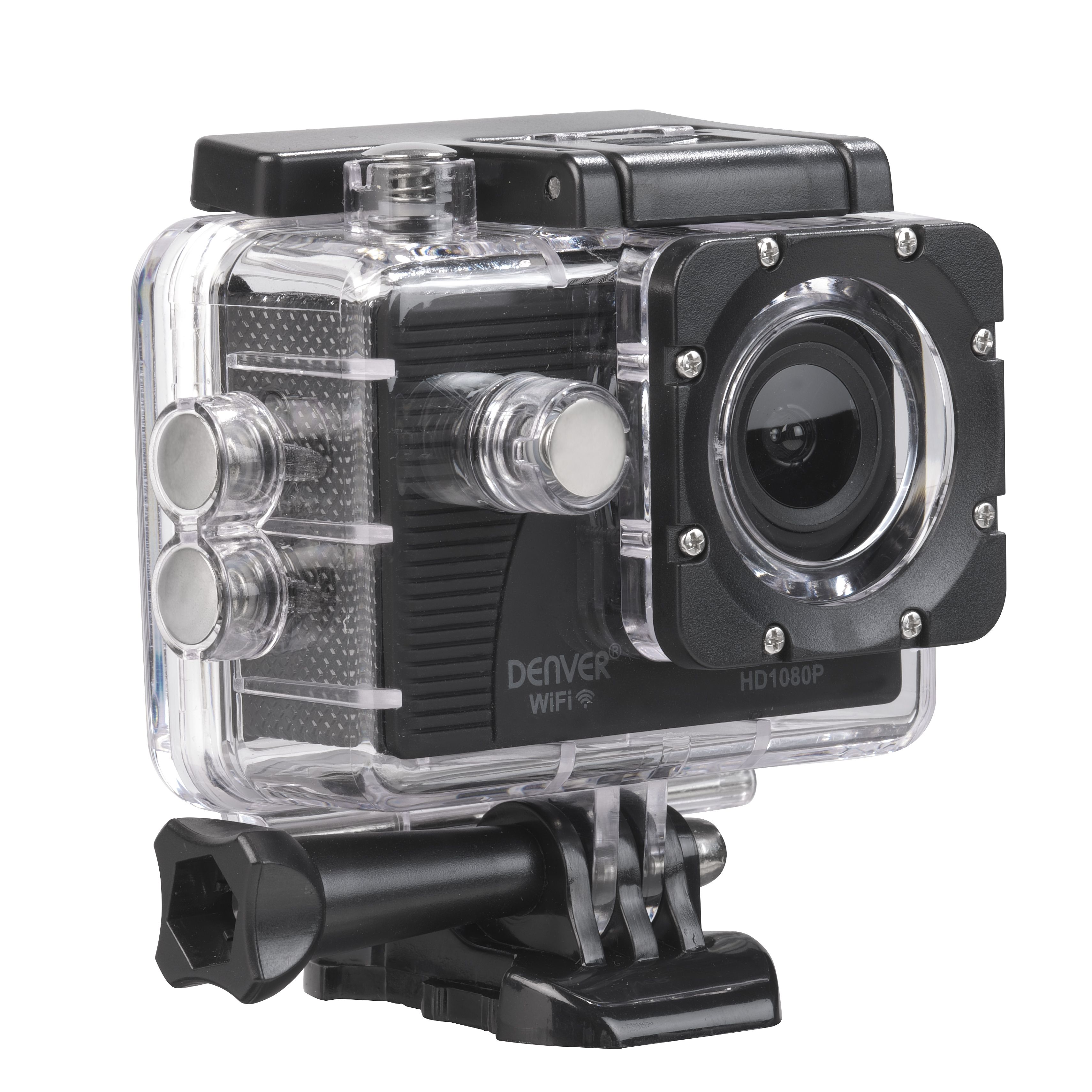 Denver ACT-5051W Action Camera - Full HD - 5MP - WiFi - Waterproof - Black