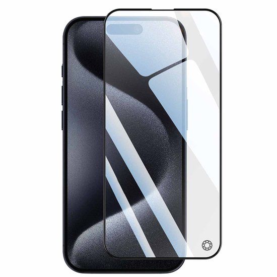 Bigben Connected Force Glass - Screenprotector - iPhone 15 Pro Max - 2,5D Tempered Glass