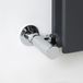 Robinet Radiateur Manuel Chromé 3/4'' Mâle & Adaptateurs cuivre 15mm