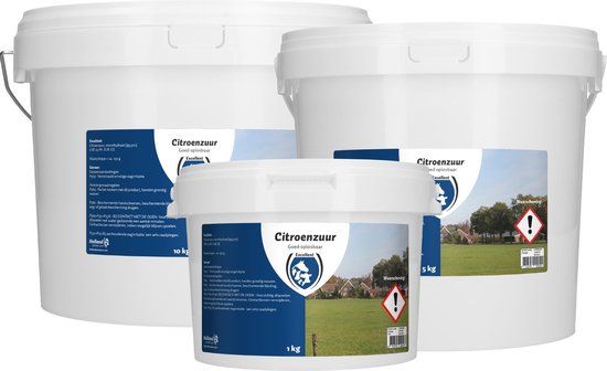 Excellent Citroenzuur 10 kg - Citric acid - Spoelwatertankreiniger - Citroenzuur poeder - Roest verwijderen
