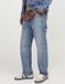 JACK&JONES - JJIEDDIE JJCARPENTER SBD 416 NOOS Jean Homme W29 X L32 Coupe ample Taille haute Coton Denim bleu