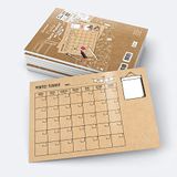 Imagicom Monthly Kraft-tafelplanner