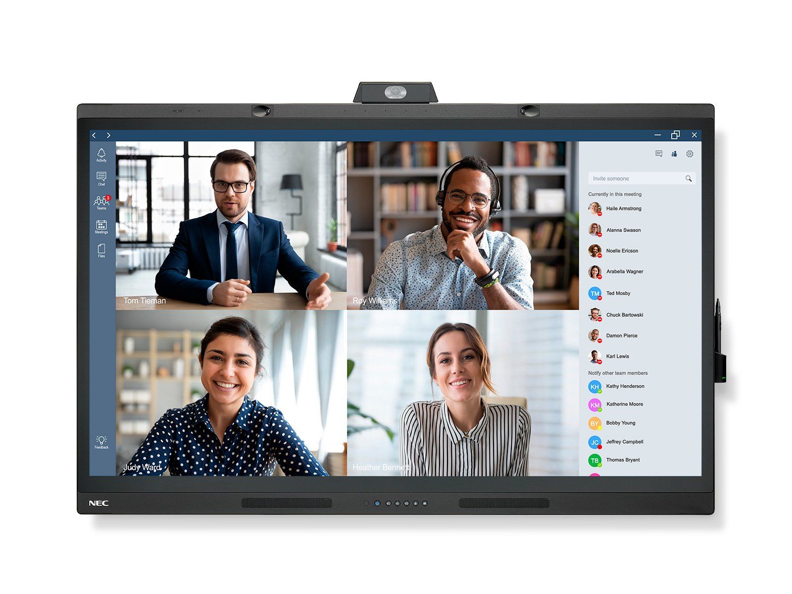 NEC WD551 Interactief whiteboard