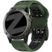 Bracelet Garmin Fenix E sport avec boucle (vert/noir)