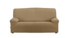 Estoralis Sumatra Bi-elastische bankovertrek, super elastische stof C/06 beige, voor 2-zits van 120 tot 170 cm, kwaliteitsbescherming, super verstelbaar