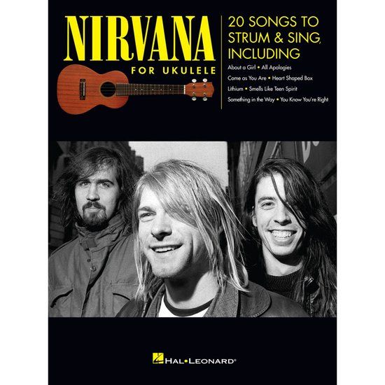Hal Leonard Nirvana for Ukulele: 20 Songs to Strum & Sing