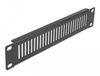 DeLOCK 66668 10" Geventileerd Blind Paneel Zwart Metaal 1U