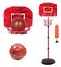 Elzusha - Basketbalring voor kinderen met 3 ballen en luchtpomp