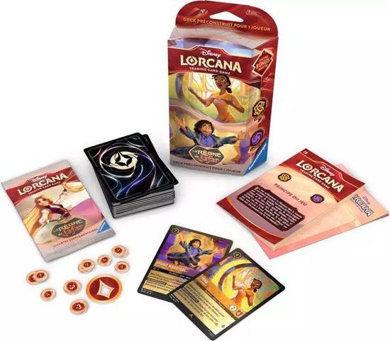 Ravensburger Disney Lorcana S8 Deck 1J B Tiana Bruno, Kaartspel, Kaarten ruilen, 8 jaar