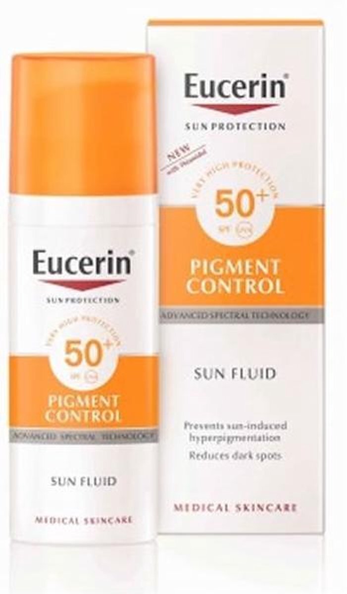 Sachajuan Eucerin Sun Protection Fluid Pigment Control SPF50 - 50 ml