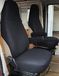 Bremer Sitzbezüge Camper Stoelhoezen & Beschermhoezen voor Fiat Ducato Citroen Jumper Peugeot Boxer | Op Maat Gemaakte Voorstoelhoezen | Halfintegraal, Buscamper & Alkoof | Bestuurder & Passagier | Zwart | Polyester