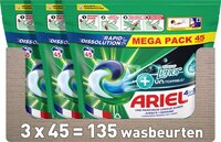 Ariel 4in1 PODS Wasmiddelcapsules +Touch Of Lenor Unstoppables - 3 x 45 Wasbeurten - 135 Wasbeurten