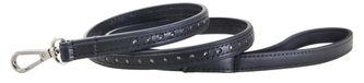 Merkloos Luxe Leash van Leer met Rhinestone Elementen