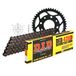 Kettingset DID Kettingset staal 428D / 130 clipslot voor Daelim Roadwin Fi R 125 cc Bj. 2008-2016