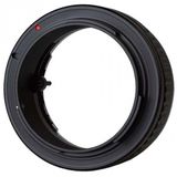 B.I.G. 421253 Camera Lens Adapter - Sony A to Canon RF - Black/Metallic