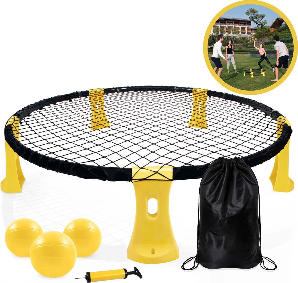 JouwGoods Ball Set - Geschikt voor Spikeball - Roundball