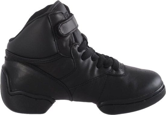 Papillon PA1500 Danssneakers Heren - Zwart - Maat 45 - Hoge leren dansschoenen - Unisex