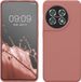 kwmobile hoesje geschikt voor OnePlus 11 - Hoesje met siliconen coating - Smartphone case in winter roze