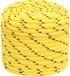 vidaXL Multifunctioneel touw 18 mm 50 m Geel PP