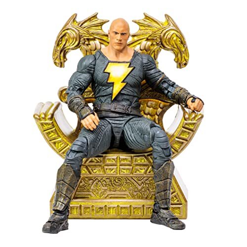 Mcfarlane TM15264 Actionfigur DC Black Adam Movie - Black Adam met troon,50 hojas