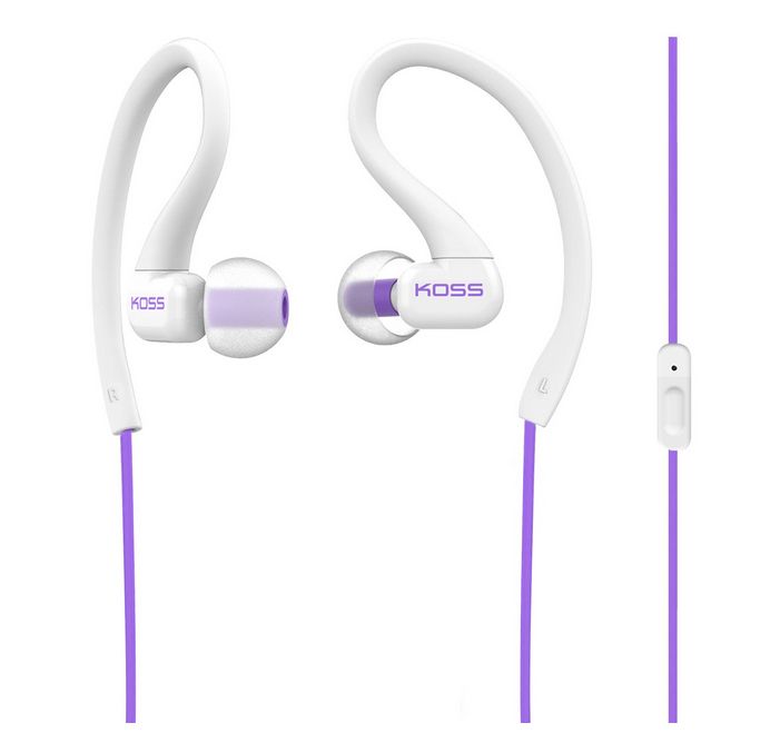 Koss KSC32i - Clip-on hoofdtelefoon - Wit/Paars