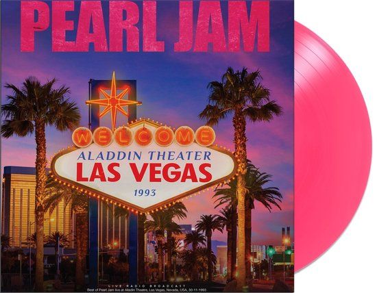 Pearl Jam - Aladdin Theater Las Vegas 1993 (LP) - Limited Edition - Pink Vinyl